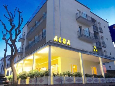 Hotel Alba Ріміні Екстер'єр фото